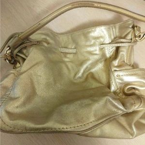 Cole Haan Gold Handbag/Purse